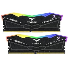 Модуль памяти DIMM DDR5 32Gb, 6000Mhz, 2x16Gb, Team Group T-FORCE Delta RGB Black (FF3D532G6000HC38ADC01)