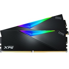 Модуль памяти DIMM DDR5 64Gb, 6000Mhz, 2x32Gb, ADATA XPG Lancer RGB Black (AX5U6000C3032G-DCLARBK)