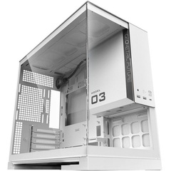 Корпус Mini-Tower Geometric Future Model 3 White, Micro-ATX, белый (1AM3NZWT00100)