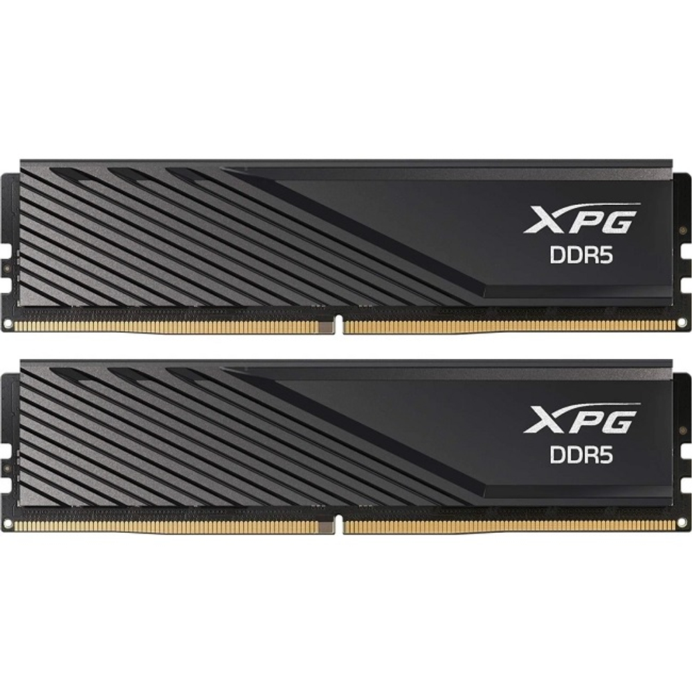 Модуль памяти DIMM DDR5 32Gb, 6000Mhz, 2x16Gb, ADATA XPG Lancer Blade Black (AX5U6000C4816G-DTLABBK)