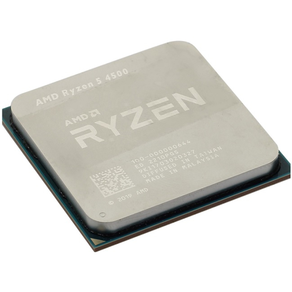Процессор AMD Ryzen 5 4500 Renoir, AM4, 6C/12T, 3.6-4.1GHz, L3 8MB, 65W, OEM (100-000000644)