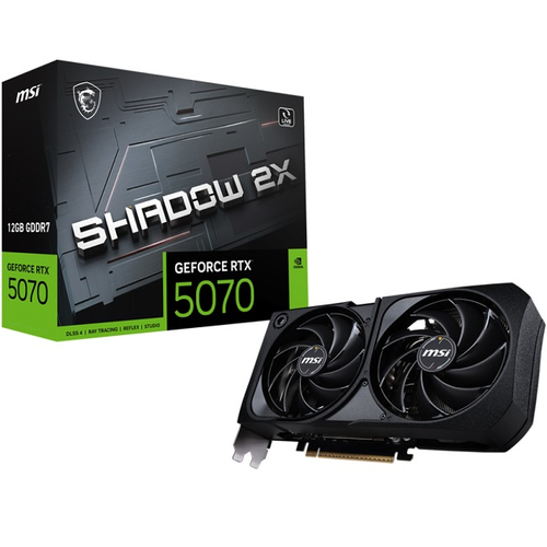 Видеокарта MSI GeForce RTX 5070 SHADOW 2X 12GB GDDR7 (G5070-12S2)