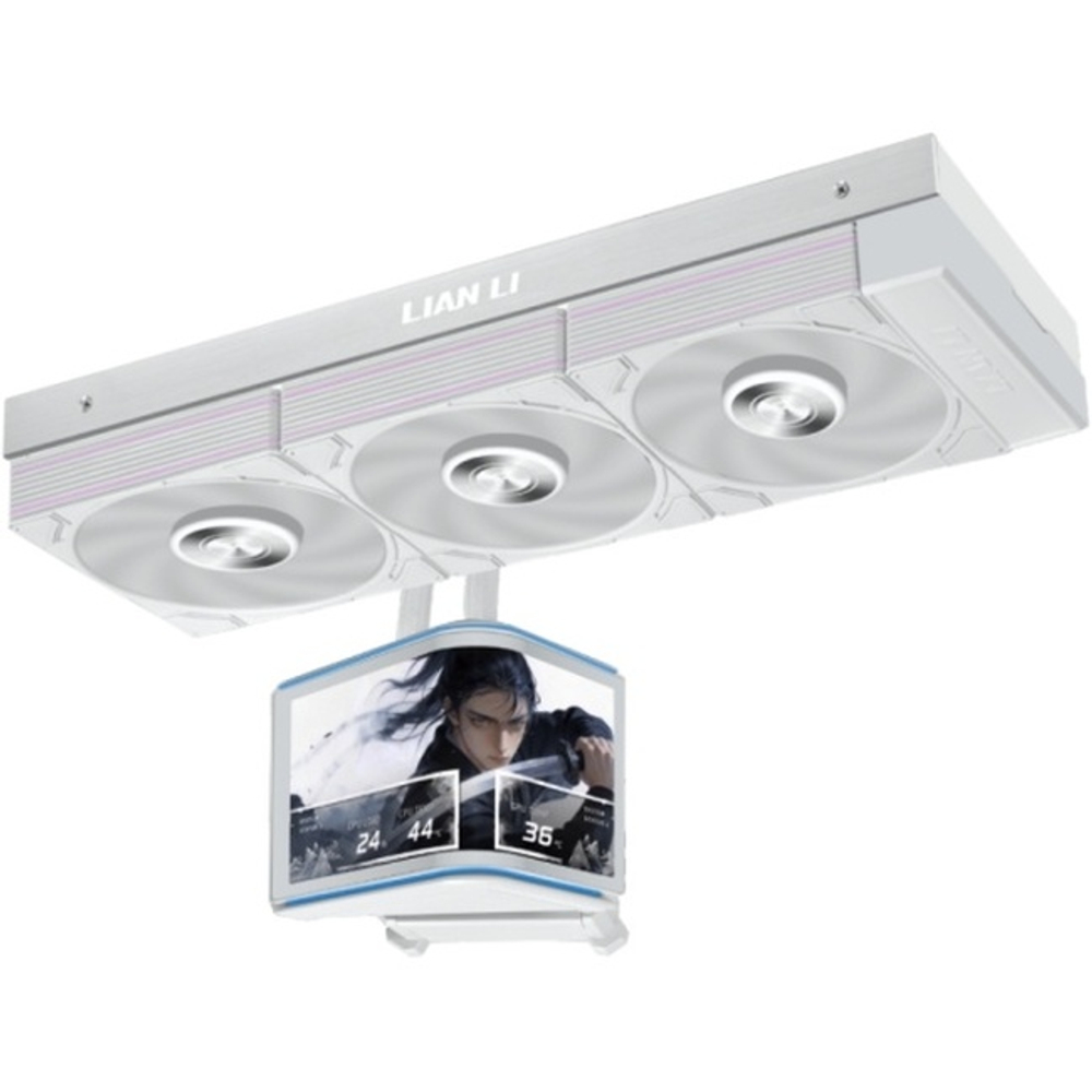 Система водяного охлаждения Lian Li HydroShift II OLED Curved 360P28, белый (G89.GHS2OLDC36PW.R0)
