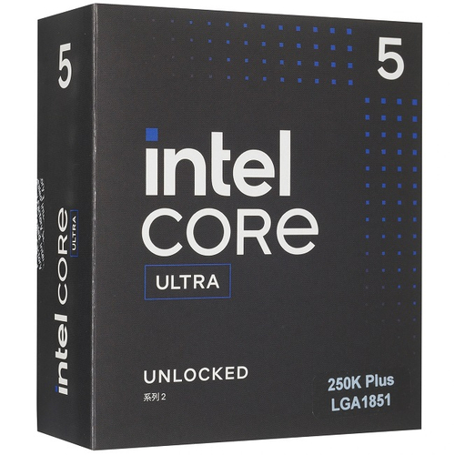 Процессор Intel Core Ultra 5 250K Plus, Arrow Lake-S, LGA1851, 18C/18T, 4.2-5.3GHz, L3 30M, 125W, BOX (BXC80768250K)
