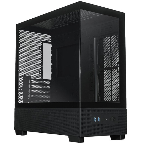 Корпус Mini-Tower XASTRA Q500M-0F, Micro-ATX, черный (Q500M-0F)