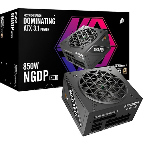 Блок питания 1STPLAYER NGDP 850W Black, модульный, 16 Pin PCIe 5.0, 80 PLUS Gold (HA-850BA4)