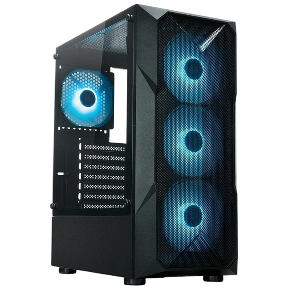 Корпус Midi-Tower XASTRA A304 4ARGB TG, черный (A304-4FC12A)
