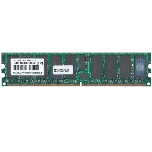 Серверная оперативная память DIMM DDR2 2Gb, 400Mhz, Transcend, ECC, REG, (TS256MQR72V4T)