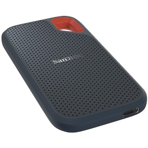 Внешний жесткий диск SSD 1Tb, SanDisk Extreme Portable V2 USB 3.1, Type-C Black (SDSSDE61-1T00-G30)