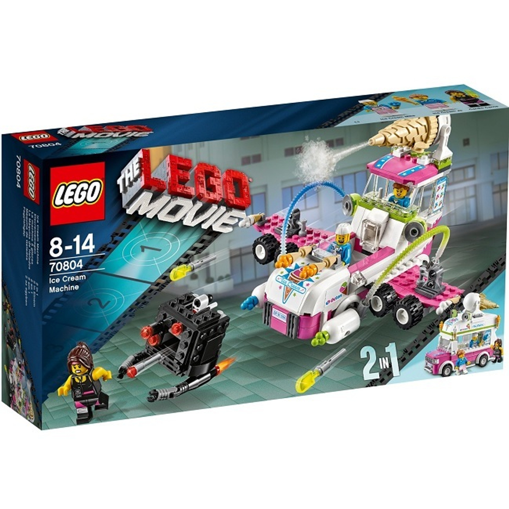 Конструктор LEGO The LEGO Movie 70804 Машина с мороженым, 344 детали, 3 мини-фигурки