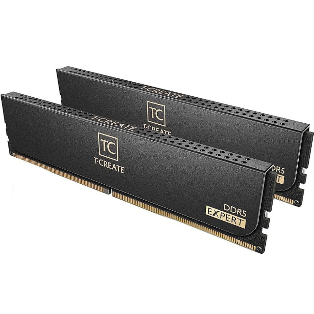Модуль памяти DIMM DDR5 32Gb, 6000Mhz, 2x16Gb, Team Group T-CREATE Expert Black (CTCED532G6000HC38GDC01)