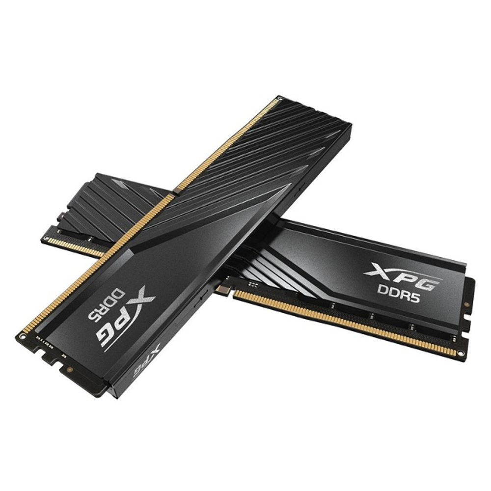 Модуль памяти DIMM DDR5 32Gb, 6000Mhz, 2x16Gb, ADATA XPG Lancer Blade Black (AX5U6000C3416G-DTLABBK)