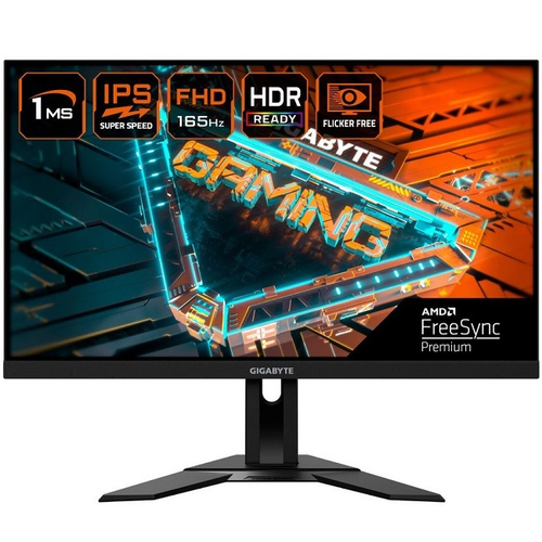 Монитор Gigabyte TFT 27" G27F-2, 1920x1080, LED, IPS, 165 Гц, 1ms, 400:1, 12M:1, 178°/178°, HDMI, DisplayPort (G27F-2)