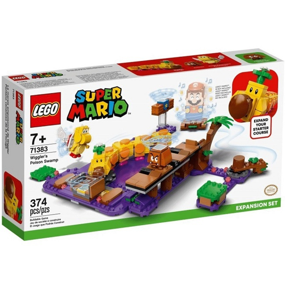Конструктор LEGO Super Mario 71383 Дополнительный набор «Ядовитое болото егозы»