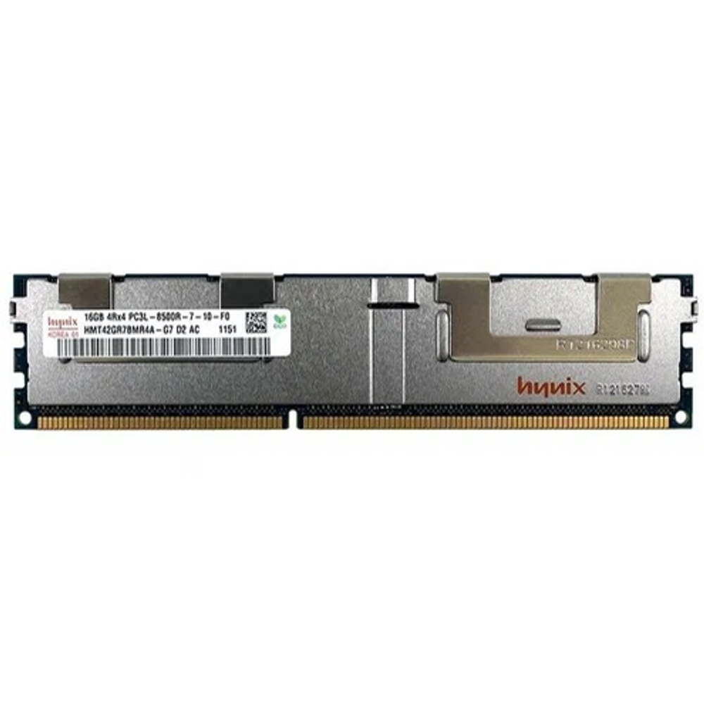 Серверная оперативная память DIMM DDR3 16Gb, 1066Mhz Hynix ECC REG CL7 1.5V (HMT42GR7CMR4C-G7)