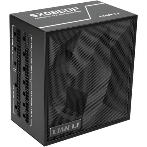 Блок питания Lian Li 850W SX0850P Black, модульный, 16 Pin PCIe 5.1, 80 PLUS Platinum (G9P.SX0850P.B000.RU)