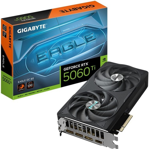 Видеокарта GIGABYTE GeForce RTX 5060 Ti EAGLE OC 8GB (GV-N506TEAGLE OC-8GD)