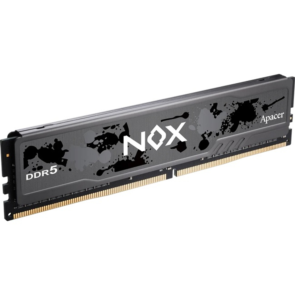 Модуль памяти DIMM DDR5 16Gb, 6000Mhz, Apacer NOX (AH5U16G60C622MBAA-1)
