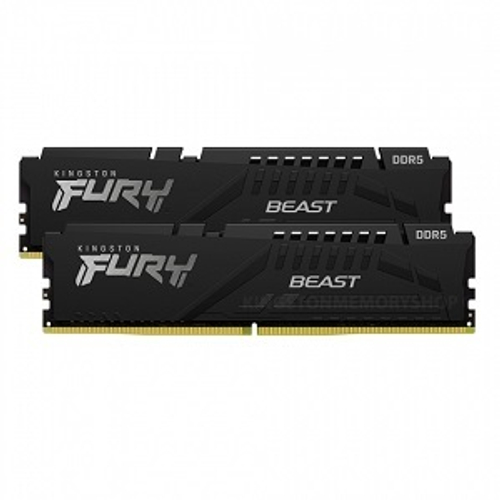 Модуль памяти DIMM DDR5 32Gb, 5200Mhz, 2x16Gb, Kingston FURY Beast (KF552C40BBK2-32)