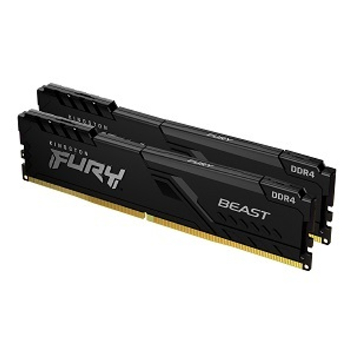 Модуль памяти DIMM DDR5 32Gb, 2x16GB, 4800Mhz, Kingston Fury Beast (KF548C38BBK2-32)