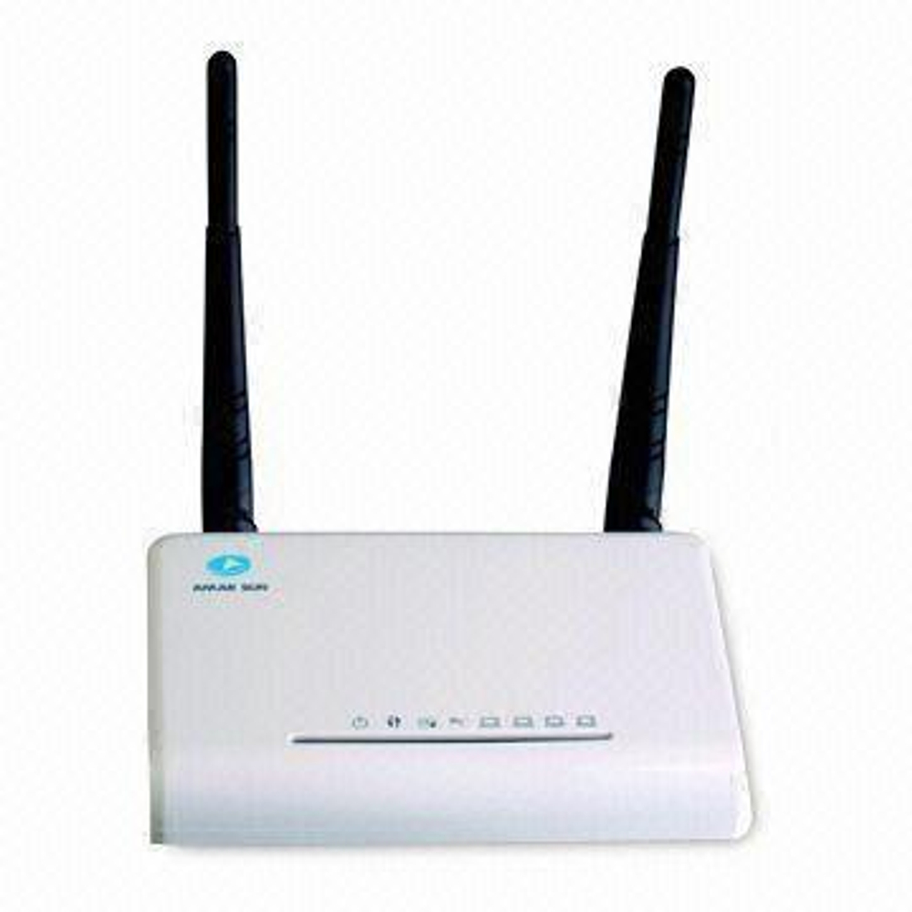 Маршрутизатор BRAND, 802.11n, 2.4ГГц, 300 Мбит/с, 4xLAN, 100Мбит/сек (AS-WR020)