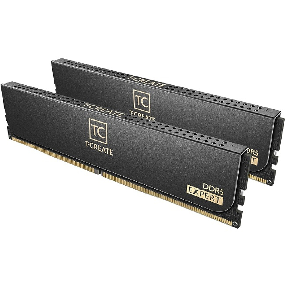 Модуль памяти DIMM DDR5 32Gb, 6000Mhz, 2x16Gb, Team Group T-CREATE Expert Black (CTCED532G6000HC30DC01)