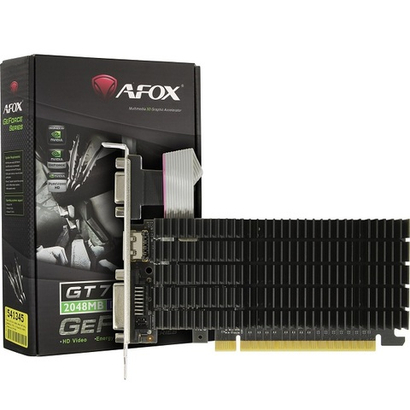 Видеокарта AFOX GeForce GT710 Silent 2GB DDR3 (AF710-2048D3L5)