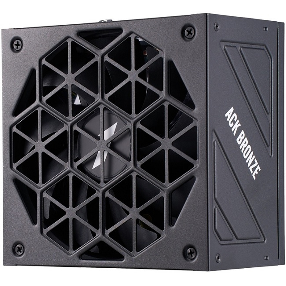 Блок питания 1STPLAYER ACK 850W BRONZE, 140 мм, 16 Pin PCIe 5.1, 80 PLUS Bronze (HA-850AA2)