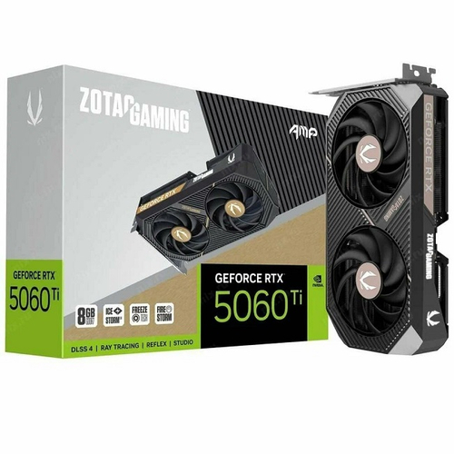 Видеокарта Zotac GeForce RTX 5060 Ti AMP 8GB (ZT-B50610F-10M)