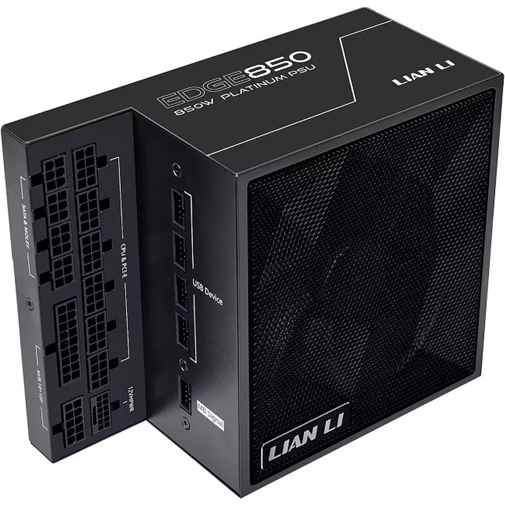 Блок питания Lian Li 850W EG0850G Black, модульный, 16 Pin PCIe 5.1, 80 PLUS Gold (G9P.EG0850G.B000.RU)