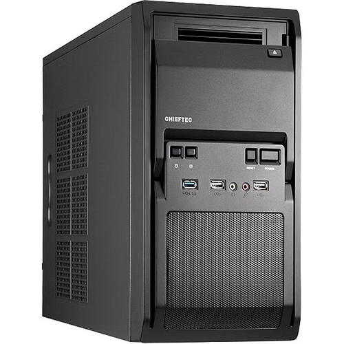 Корпус Mini-Tower Chieftec LIBRA, Micro-ATX, черный (LT-01B-OP)