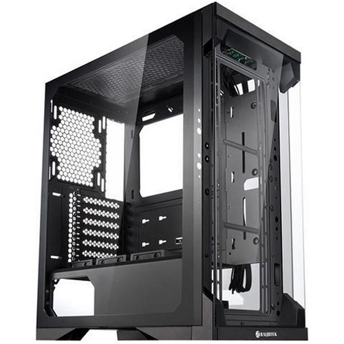 Корпус Midi-Tower RAIJINTEK SILENOS, ATX, черный (0R20B00179)