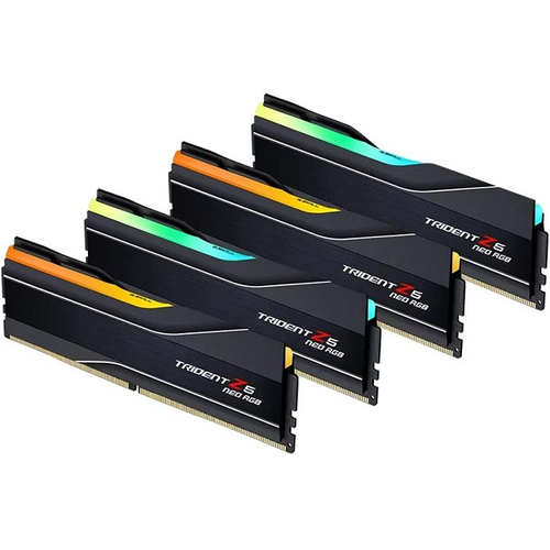 Модуль памяти DIMM DDR5 256Gb, 6000Mhz, 4x64Gb, G.Skill Trident Z5 Neo RGB (F5-6000J3644D64GX4-TZ5NR)