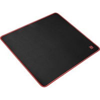 Коврик для мыши Defender Black XXL, 400x355x3 мм, ткань/резина, прошитые края, черный (50559)