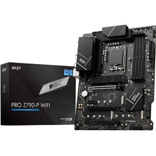 Материнская плата MSI PRO Z790-P WIFI (LGA1700/Z790/4xDDR5/3xPCI-Ex16/4xM.2/SB7.1/GLAN/Wi-Fi/BT/DisplayPort/HDMI/ATX)