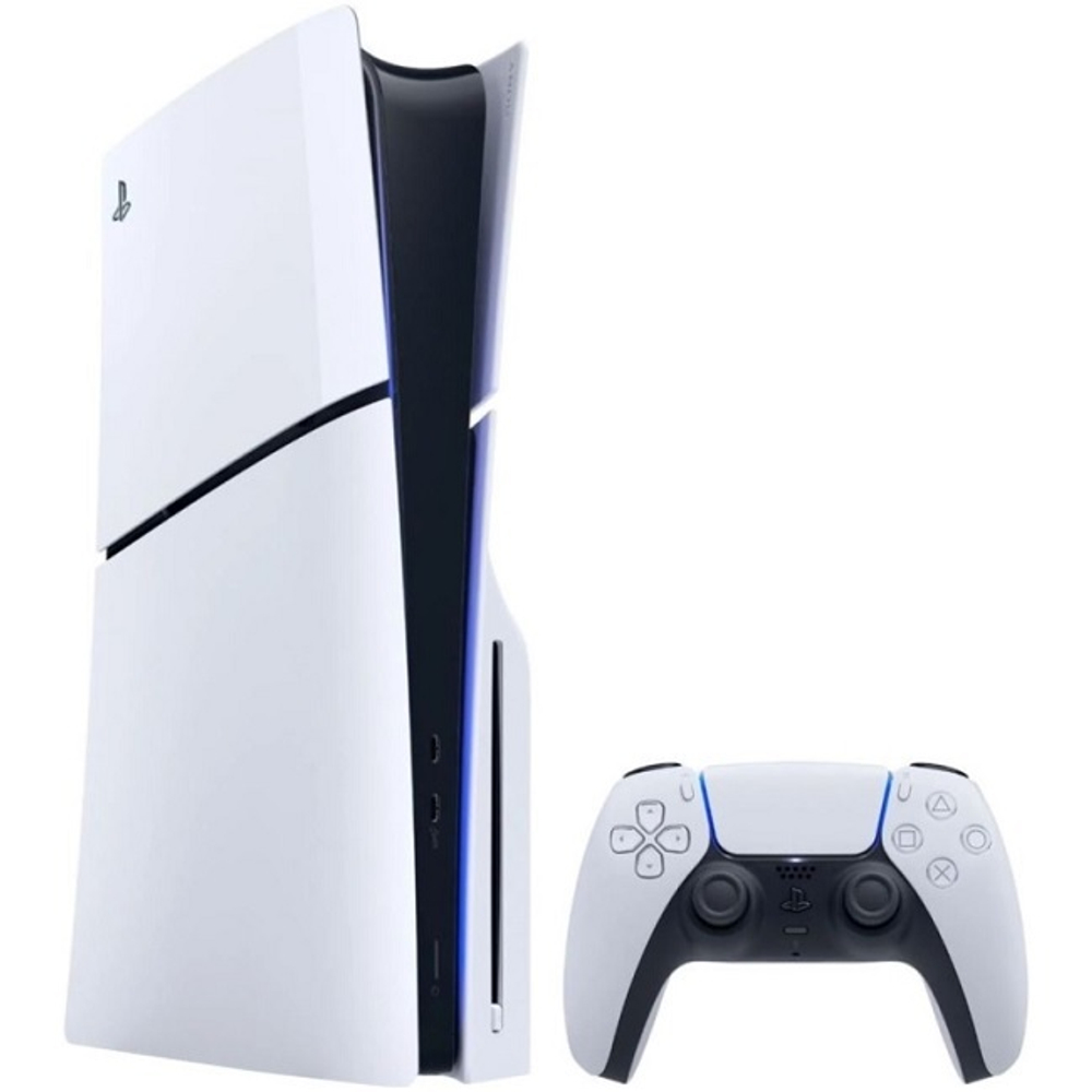 Игровая приставка Sony PlayStation 5 Slim JP, с дисководом Blu-ray, 1TB SSD, без игр, белый (CFI-2002A01)