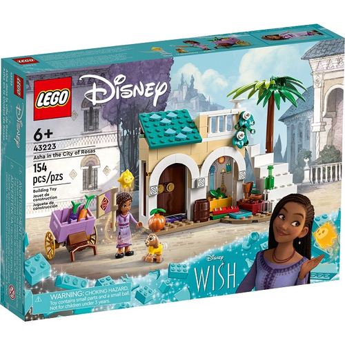 Конструктор LEGO Disney 43223 Аша в городе Росас, 154 детали, 2 мини-фигурки