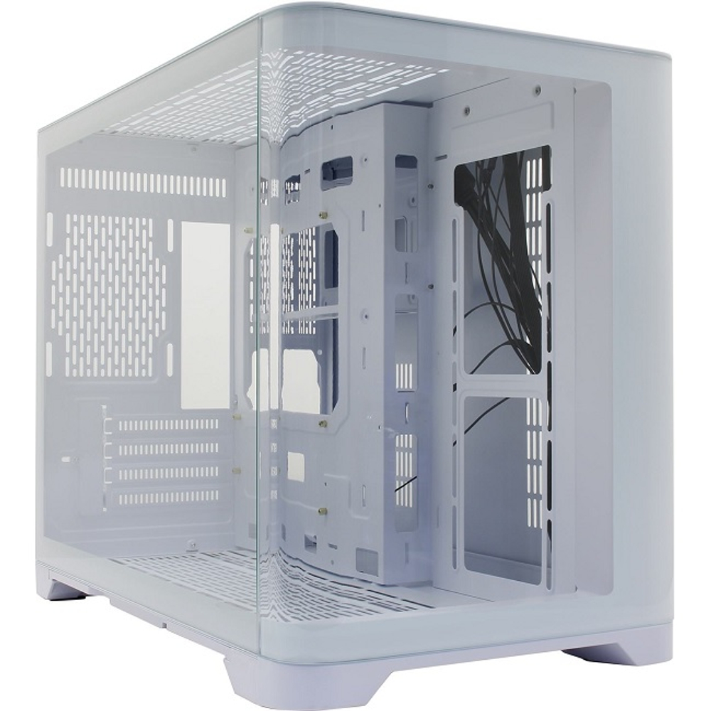 Корпус Mini-Tower 1STPLAYER UVIEW UV6, Micro-ATX, белый (UV6-WH)