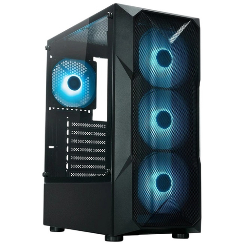 Корпус Midi-Tower XASTRA A304 4ARGB TG, черный (A304-4FC12A)