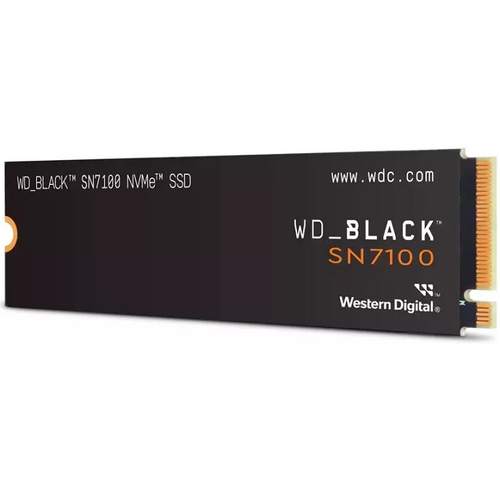 Жесткий диск SSD M.2 2Tb Western Digital WD Black SN7100, 7250/6900MBs, 1400000 IOPS, 3D TLC, PCI-E4.0x4 (WDBELG0020BBK)