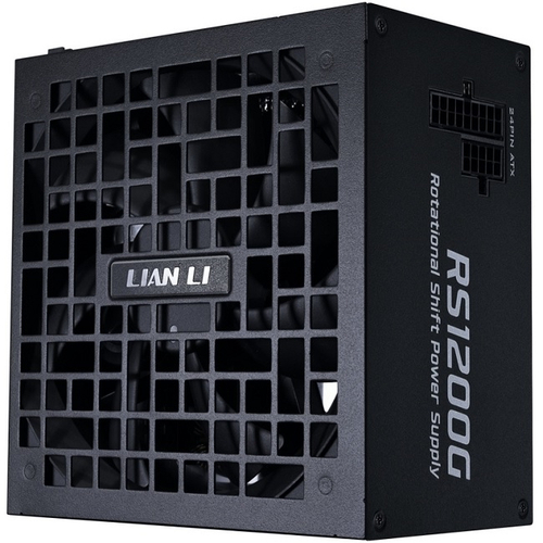 Блок питания Lian Li 1200W RS1200G Black, модульный, 16 Pin PCIe 5.1, USB HUB, 80 PLUS Gold (G9P.RS1200G.BH00.RU)