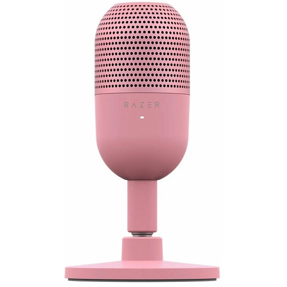 Микрофон игровой для компьютера Razer Seiren V3 Mini, розовый (RZ19-05050200-R3M1)