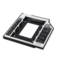 Адаптер оптибей (optibay) HDD 2.5'' SATA в отсек привода  ноутбука 12.7mm, SATA