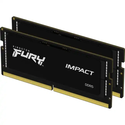 Модуль памяти NBook SO-DDR5 32GB, 2x16GB, 5600Mhz, Kingston FURY Impact (KF556S40IBK2-32)