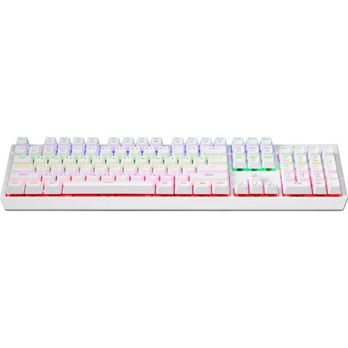 Клавиатура T-Line Axis, механическая, RGB-подсветка, YUSYA Red, белый (72374)