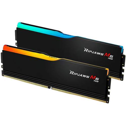 Модуль памяти DIMM DDR5 64Gb, 6000Mhz, 2x32Gb, G.Skill Ripjaws M5 NEO RGB Black (F5-6000J3040G32GX2-RM5NRK)