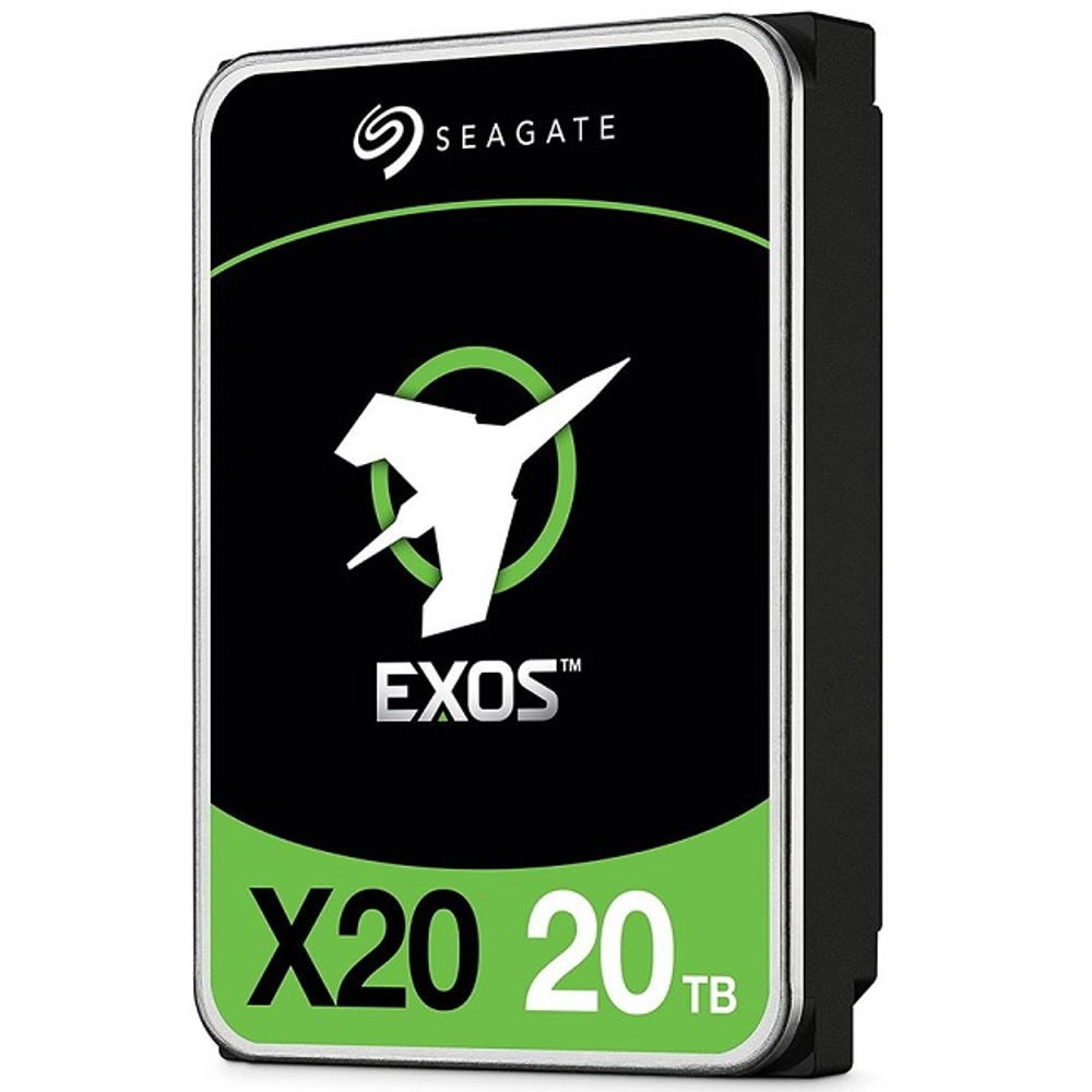Жесткий диск HDD 20Tb Seagate, SATA-III, 256Mb, 7200rpm, Exos X20 (ST20000NM007D)