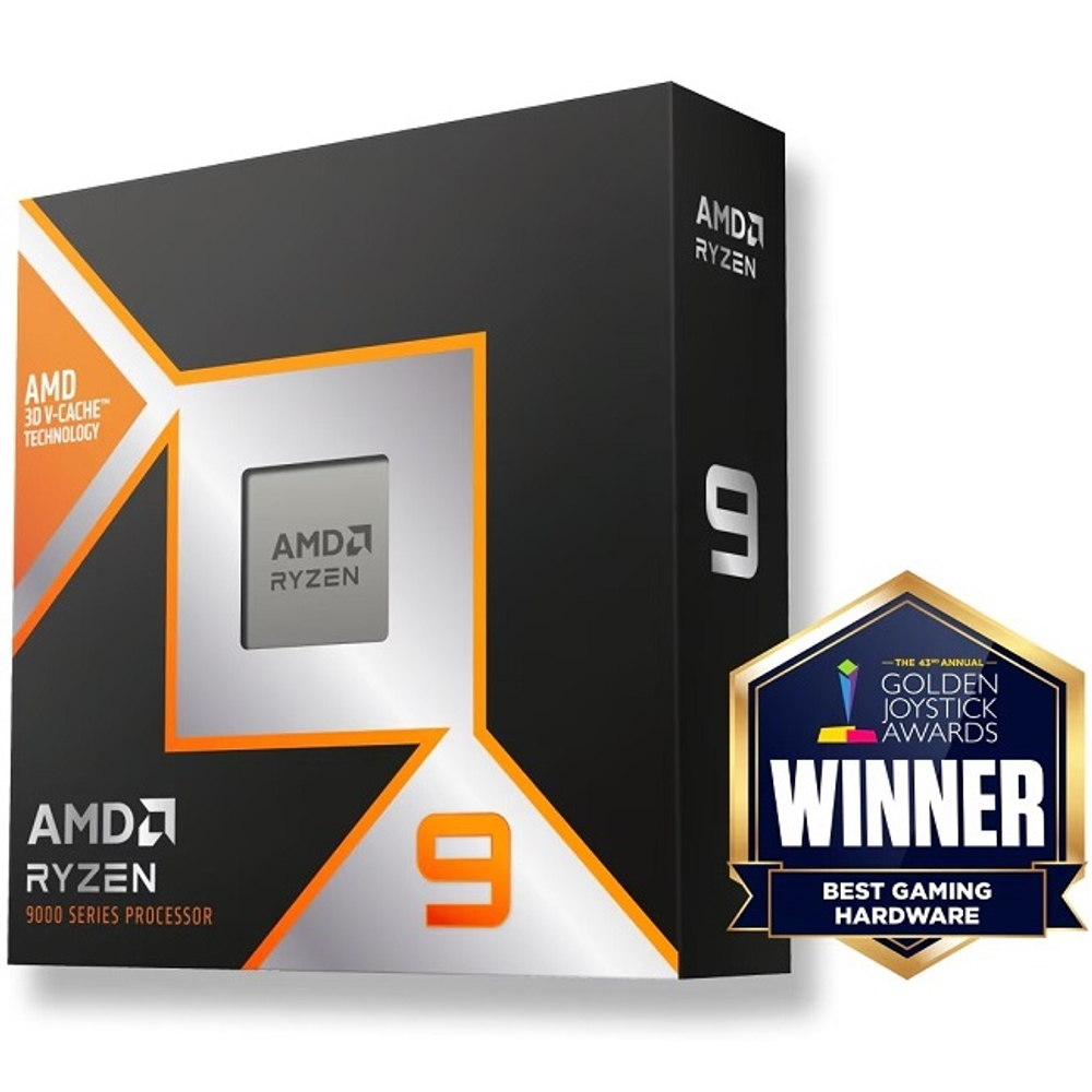 Процессор AMD Ryzen 9 9950X3D Granite Ridge, AM5, 16C/32T, 4.3-5.7Ghz, L3 128Mb, 170W, BOX (100-000000719WOF)