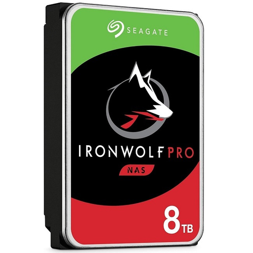Жесткий диск HDD 8.0Tb Seagate, SATA-III, 256Mb, 7200rpm, IronWolf Pro (ST8000NT001)