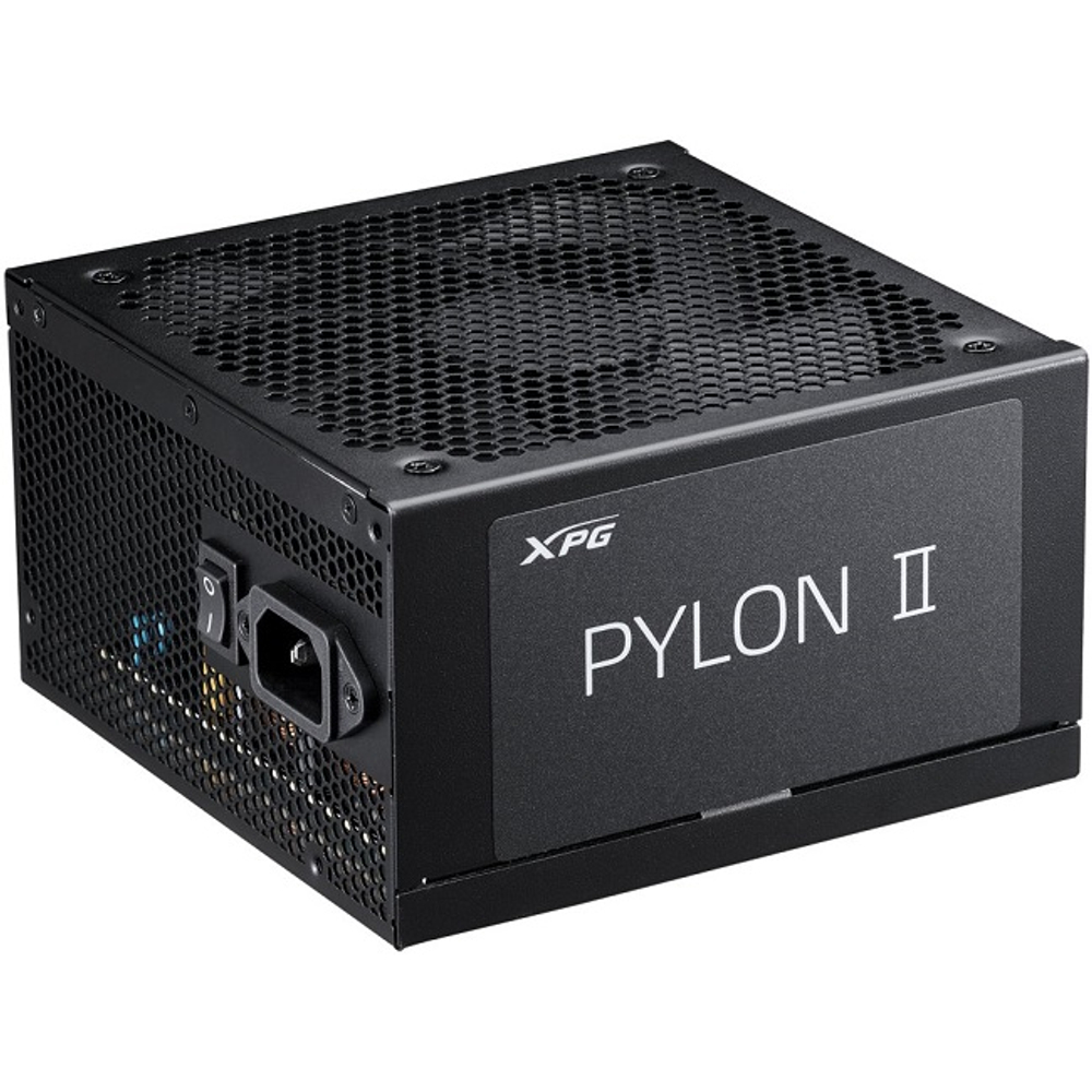 Блок питания ADATA XPG 750W PYLON II, 120 мм, 16 Pin PCIe 5.0, 80 PLUS Bronze (PYLONII750B-BKCEU)